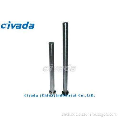 SKD61 Nitrided molding ejector pins SUJ2 , HSS DIN / AISI o
